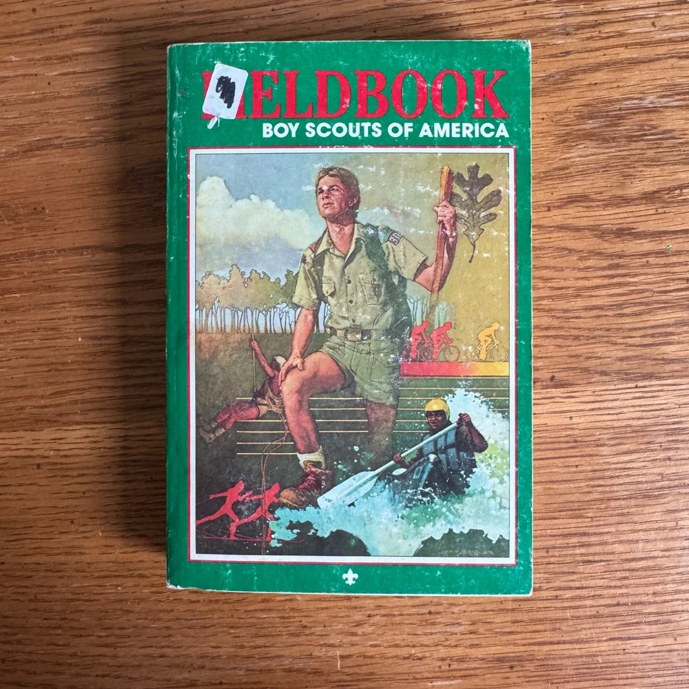 Boy Scouts of America Fieldbook 3rd Ed 1984 Outdoor Skills Camping Survival